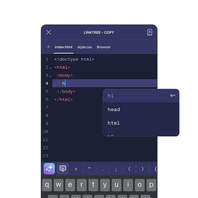 Build projects from scratch
