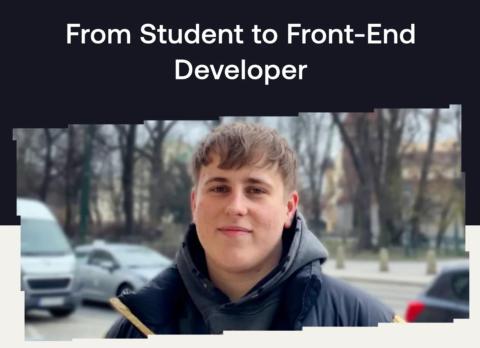 From Student to Front-End Developer - Tomasz's Journey