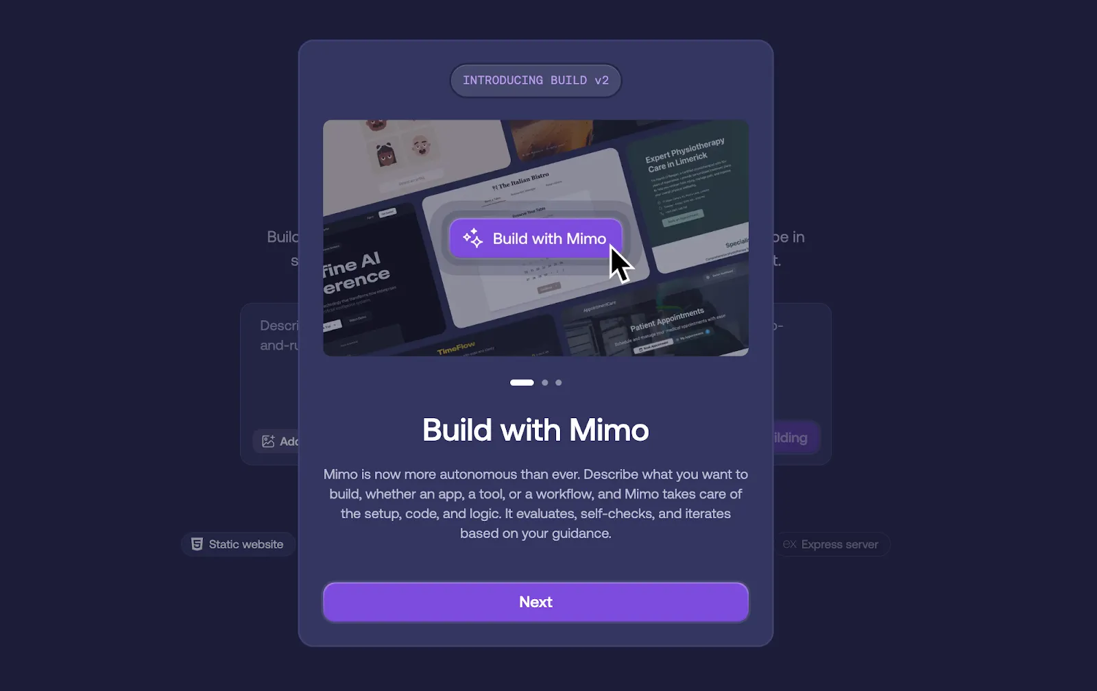 Mimo Building Experience